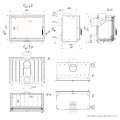 Камінна вставка SAVEN Into 80х62 ECO