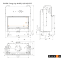 Камінна топка SAVEN Energy Up 90х50 (19,0 kW) ECO