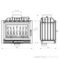 Камінна топка KAWMET W13A (11.5 kW) EСO