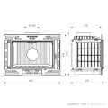 Камінна топка KAWMET W9 (9.8 kW) EСO