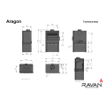 Чавунна піч Ravan Aragon
